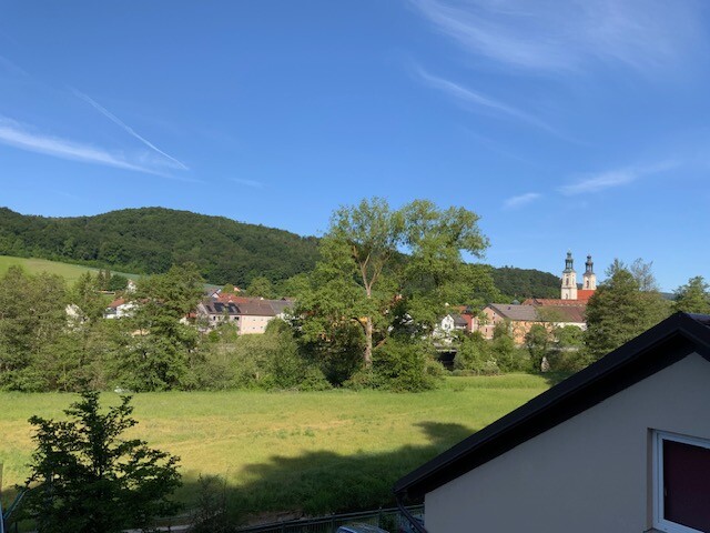 Ausblick Balkon